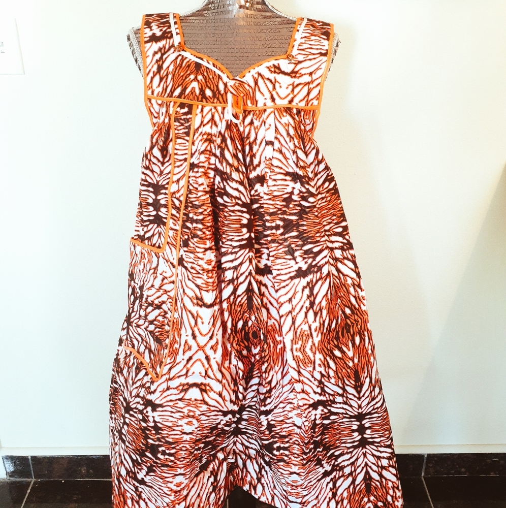African print ,ankara, women dress, medium size,un